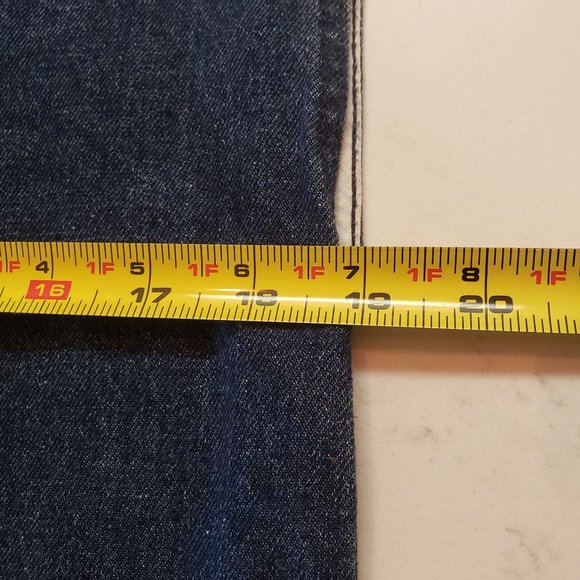 Denim Dress size Medium pockets blue - Picture 11 of 12